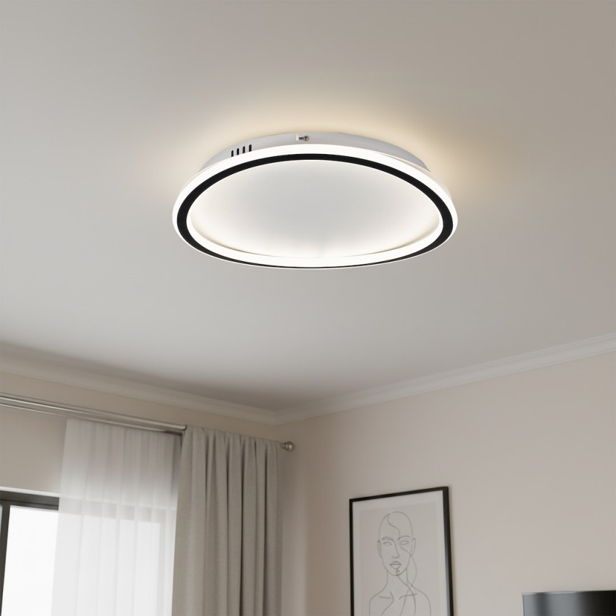 LED-Deckenleuchte CALI LED/30W/230V Ø 40 cm schwarz