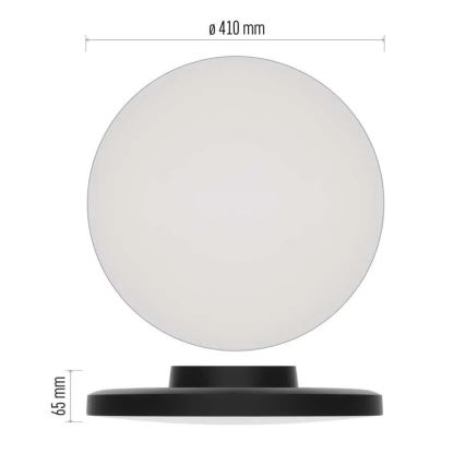 LED-Deckenleuchte für Badezimmer LED/32W/230V 3000/4000/5700K IP55 schwarz