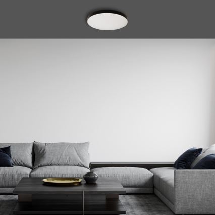LED-Deckenleuchte für Badezimmer mit Sensor MAYA LED/13W/230V d 33 cm IP44 schwarz
