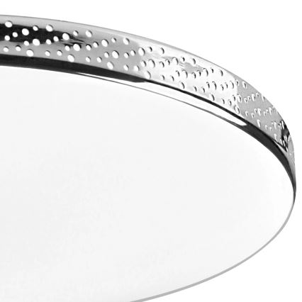 LED-Deckenleuchte für Badezimmer MOON LED/18W/230V glänzendes Chrom IP44