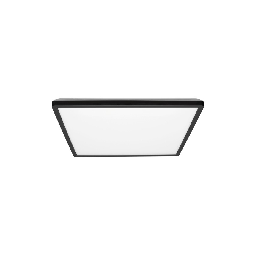 LED-Deckenleuchte für Badezimmer NIVERA LED/24W/230V IP54 3000/4000/6000K 30x30 cm schwarz