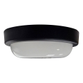LED-Deckenleuchte für den Außenbereich LED/15W/230V 4200K d 15,5 cm IP64 schwarz