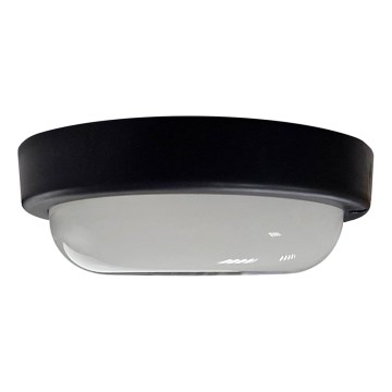 LED-Deckenleuchte für den Außenbereich LED/15W/230V 4200K d 15,5 cm IP64 schwarz