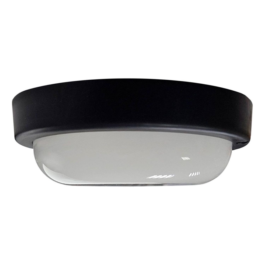 LED-Deckenleuchte für den Außenbereich LED/15W/230V 4200K d 15,5 cm IP64 schwarz