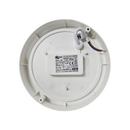 LED-Deckenleuchte für den Außenbereich LED/15W/230V 4200K d 15,5 cm IP64 weiß