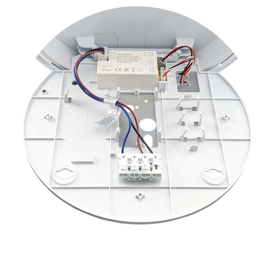 Dimmbare LED-Deckenleuchte für den Außenbereich STROPY LED/12/15/18/22W/230V 3000/4000/6000K IP65 schwarz