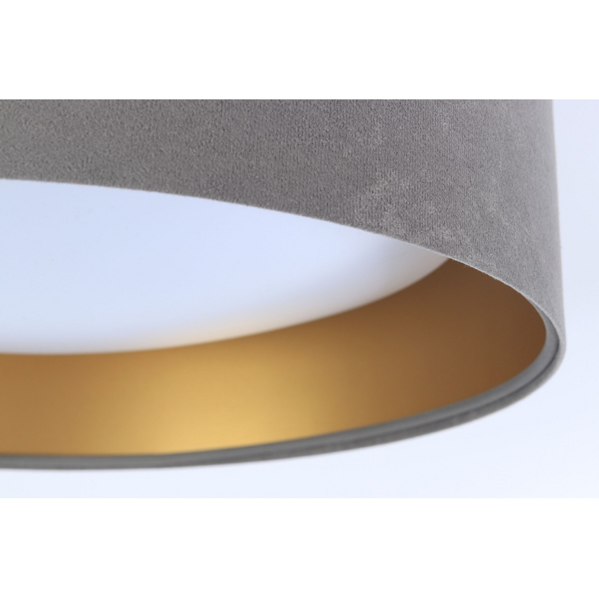 LED-Deckenleuchte GALAXY LED/24W/230V Ø 44 cm grau/gold