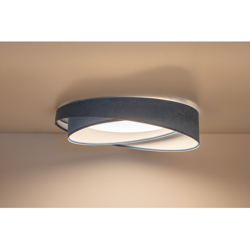 LED-Deckenleuchte GALAXY MODERN LED/24W/230V Ø 55 cm blau