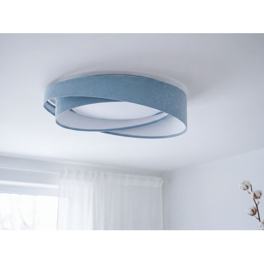LED-Deckenleuchte GALAXY MODERN LED/24W/230V Ø 55 cm blau