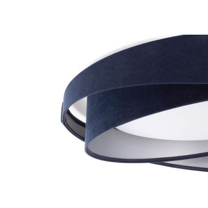 LED-Deckenleuchte GALAXY MODERN LED/24W/230V Ø 55 cm blau/silber
