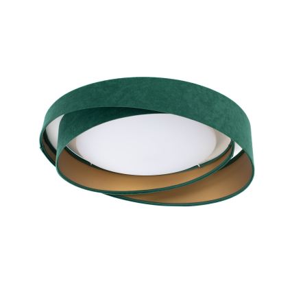 LED-Deckenleuchte GALAXY MODERN LED/24W/230V Ø 55 cm Grün/Gold