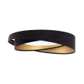 LED-Deckenleuchte GALAXY MODERN LED/24W/230V Ø 55 cm schwarz/gold