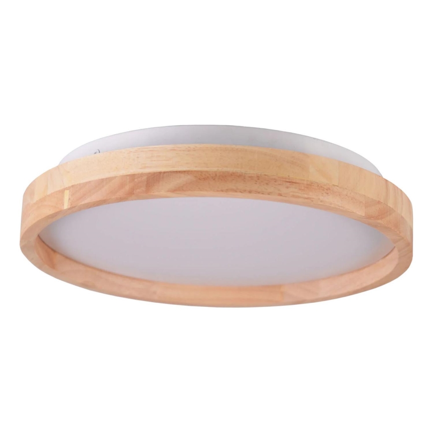 LED-Deckenleuchte JANUSZ LED/12W/230V d 27 cm IP44 Eiche