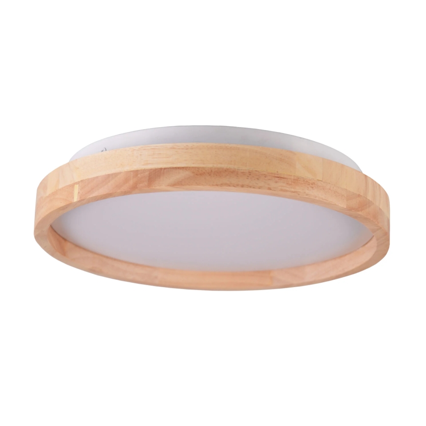LED-Deckenleuchte JANUSZ LED/12W/230V d 27 cm IP44 Eiche