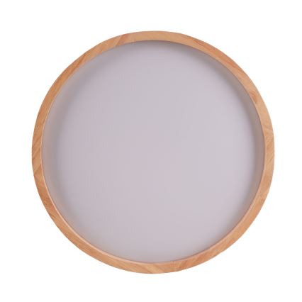 LED-Deckenleuchte JANUSZ LED/12W/230V d 27 cm IP44 Eiche