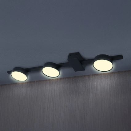 LED-Deckenleuchte JOY 3xGX53/6W/230V schwarz