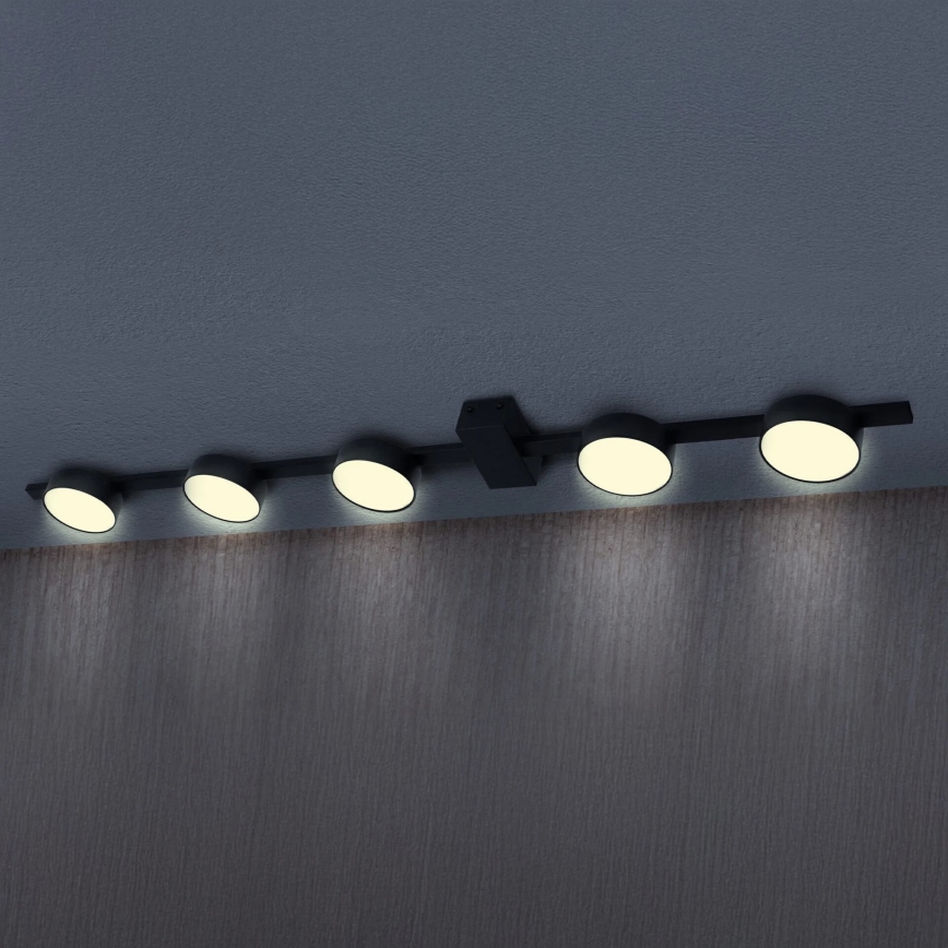 LED-Deckenleuchte JOY 5xGX53/6W/230V schwarz