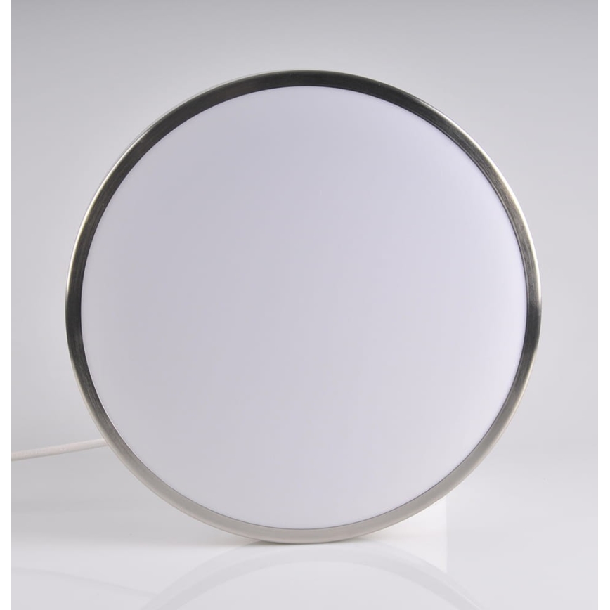 LED Deckenleuchte KERN LED/15W/230V nickel