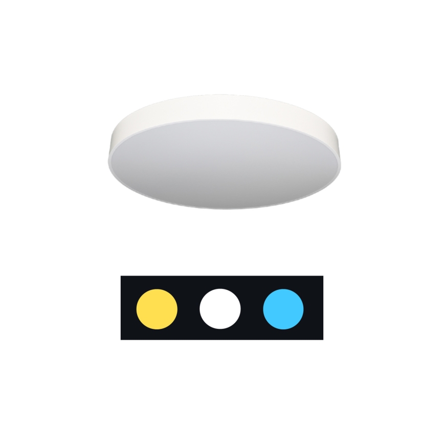 LED-Deckenleuchte LED/135 W/230 V 3000/4000/6500 K Ø 80 cm weiß