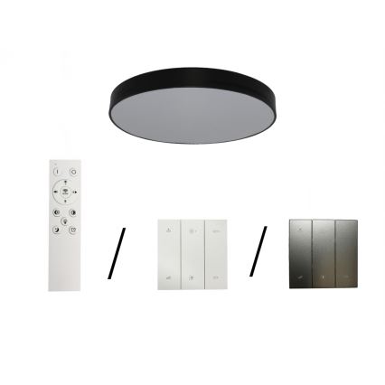 LED-Deckenleuchte LED/135W/230V 3000/4000/6500K Durchmesser 80 cm schwarz