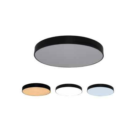 LED-Deckenleuchte LED/135W/230V 3000/4000/6500K Durchmesser 80 cm schwarz