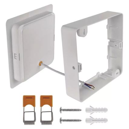 LED Deckenleuchte LED/18W/230V 17x17 cm weiß