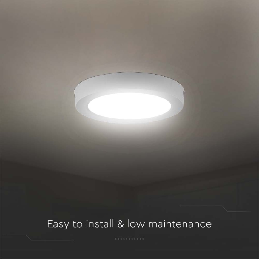 LED-Deckenleuchte LED/18W/230V 3000K weiß