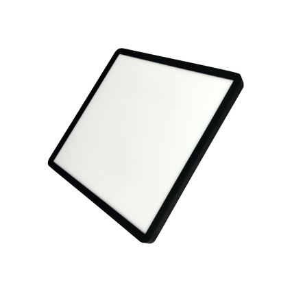 LED-Deckenleuchte LED/32W/230V 3000/4000/6500K 40x40 cm schwarz