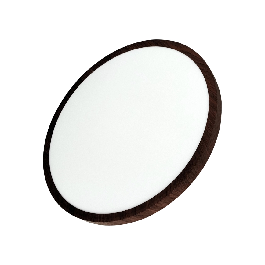 LED-Deckenleuchte LED/32W/230V 3000/4000/6500K Ø 40 cm braun