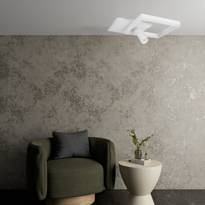 LED Deckenleuchte LED/38W/230V + 1xGU10/30W weiß