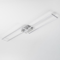 LED-Deckenleuchte LED/40W/230V Mattchrom