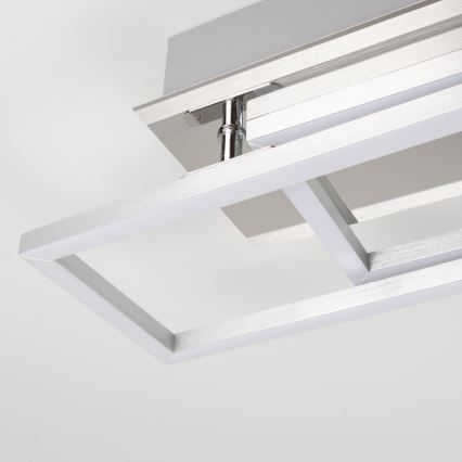 LED-Deckenleuchte LED/40W/230V Mattchrom