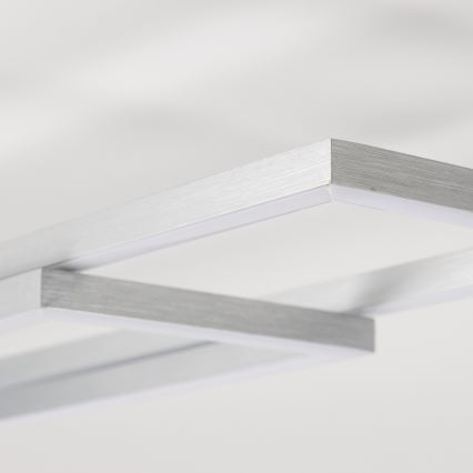 LED-Deckenleuchte LED/40W/230V Mattchrom