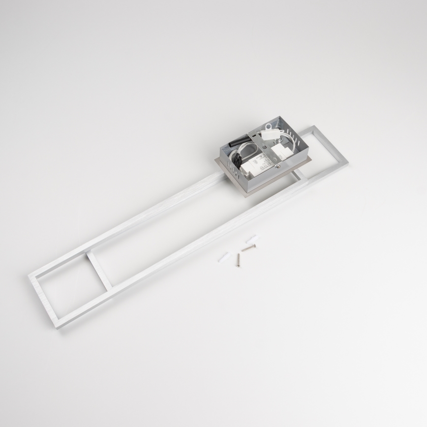 LED-Deckenleuchte LED/40W/230V Mattchrom