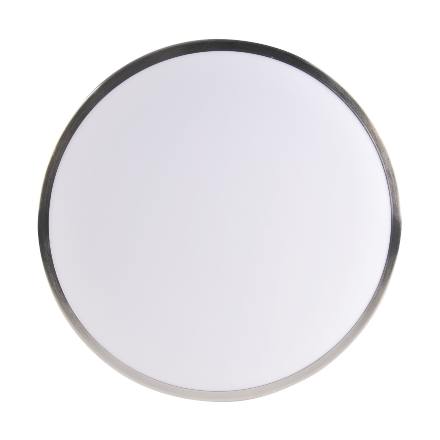 LED-Deckenleuchte LIBRA, 15 W, 230 V, Ø 29 cm, glänzender Chrom