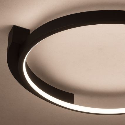 LED-Deckenleuchte LUNA LED/18W/230V Ø 42,5 cm schwarz