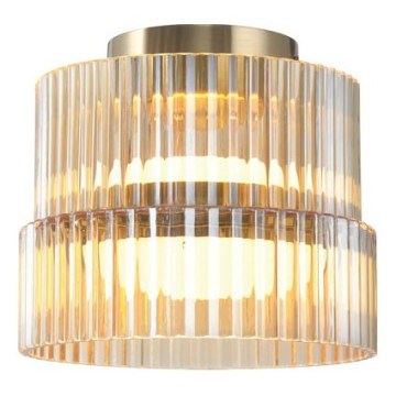 LED-Deckenleuchte LUXE, 12W/230V, Ø 14,8 cm, Messing