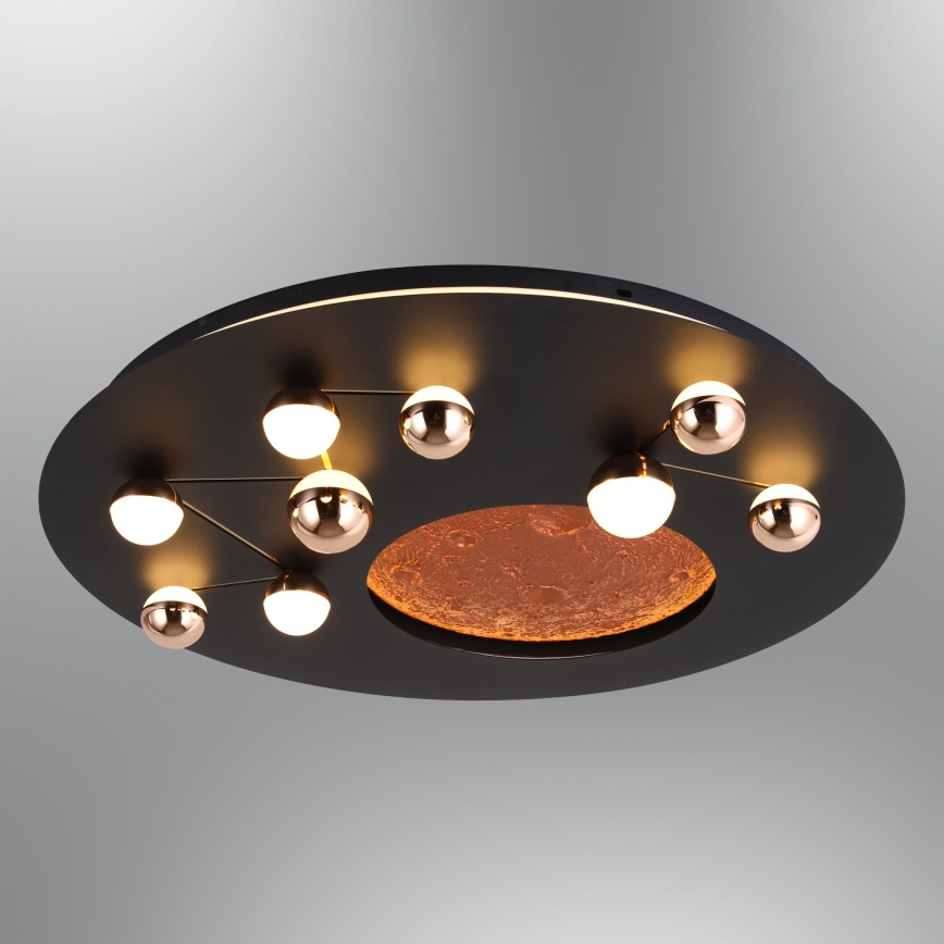 LED Deckenleuchte MARS LED/58W/230V 3000K schwarz