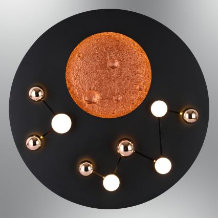 LED Deckenleuchte MARS LED/58W/230V 3000K schwarz