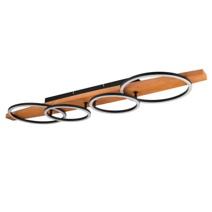 LED-Deckenleuchte MELISA LED/35W/230V 26,5x95 cm Kiefernholz