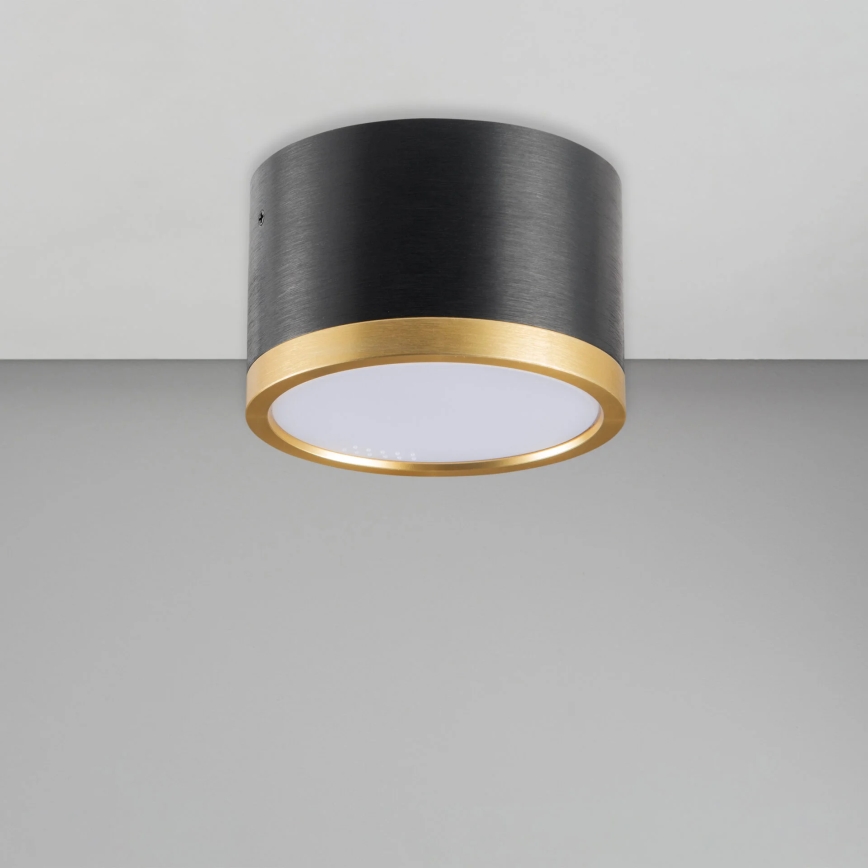 LED-Deckenleuchte MIRELLA 1xGX53/6W/230V schwarz/golden