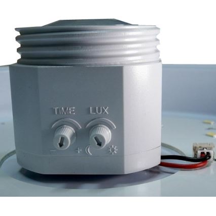 LED-Deckenleuchte mit Bewegungs- und Dämmerungssensor, LED/12W/230V, Ø 29 cm, Weiß