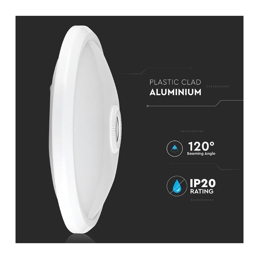 LED-Deckenleuchte mit einem Sensor LED/12W/230V 4000K