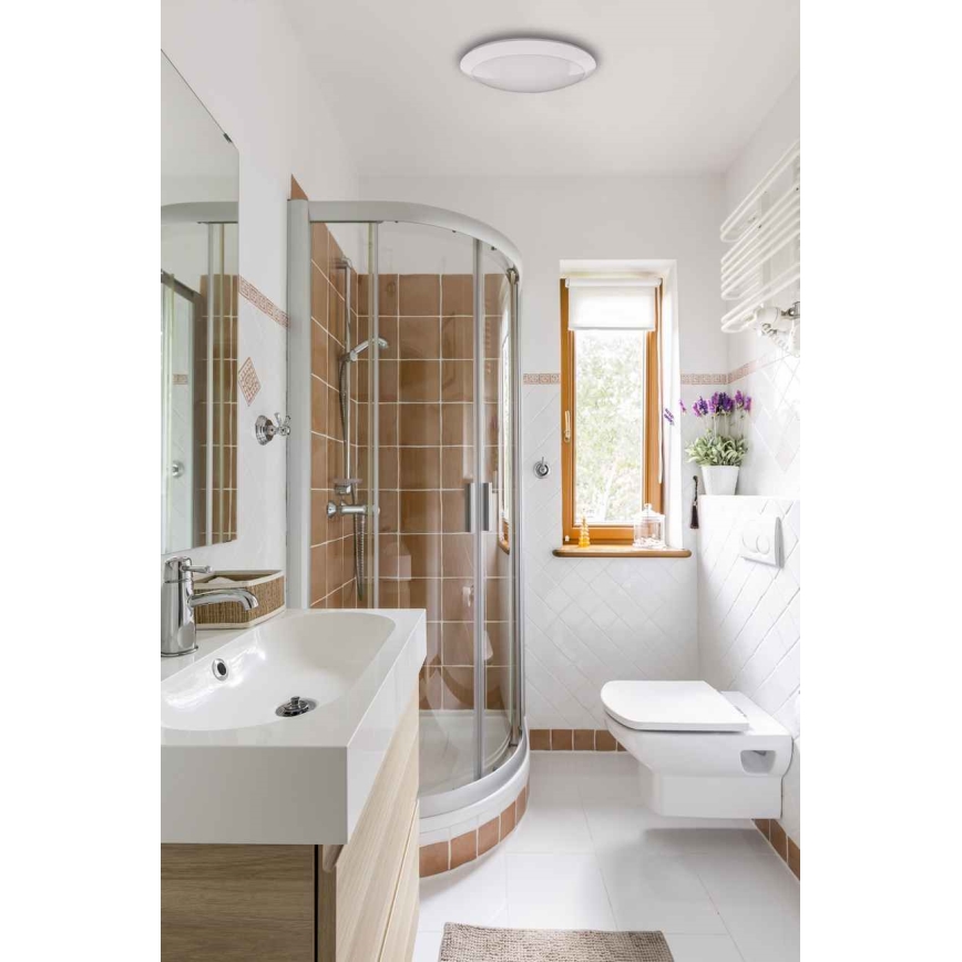 LED-Deckenleuchte mit Sensor für den Außenbereich RENO LED/16W/230V IP66 weiß