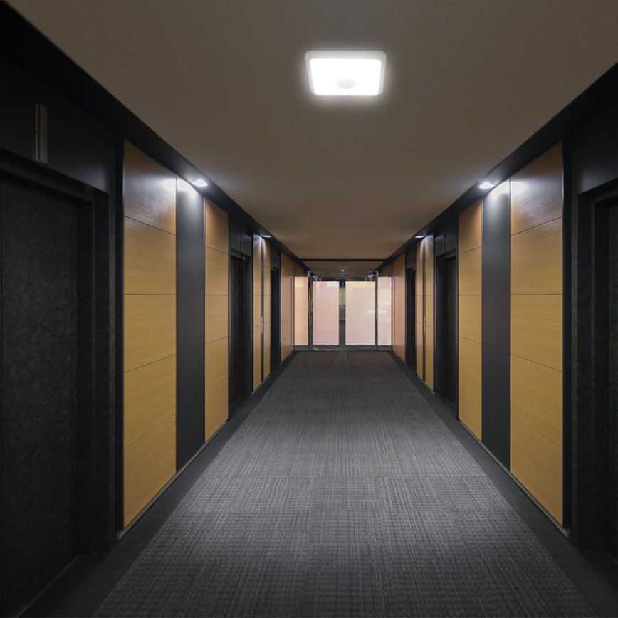 LED-Deckenleuchte mit Sensor SAMSUNG CHIP LED/12W/230V 3000/4000/6000K weiß