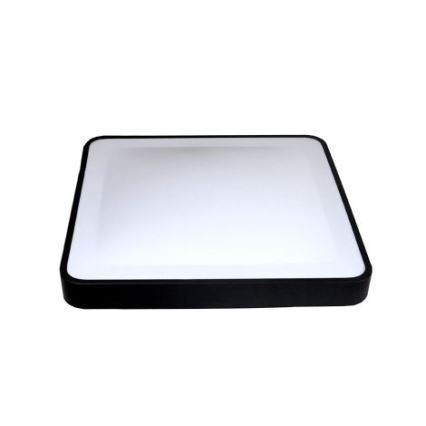 LED-Deckenleuchte mit Bewegungs- und Dämmerungssensor WILTON LED/24W/230V 4000K 33x33 cm schwarz