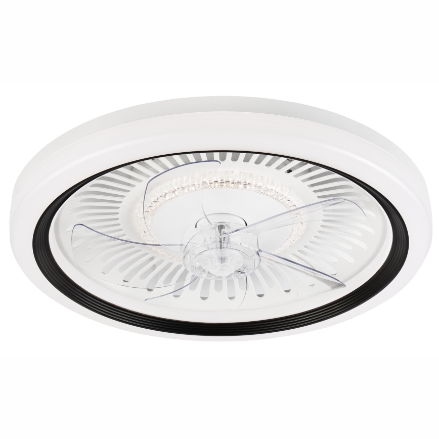 Dimmbare LED-Deckenleuchte mit Ventilator GEMMA LED/37W/230V weiß + Fernbedienung