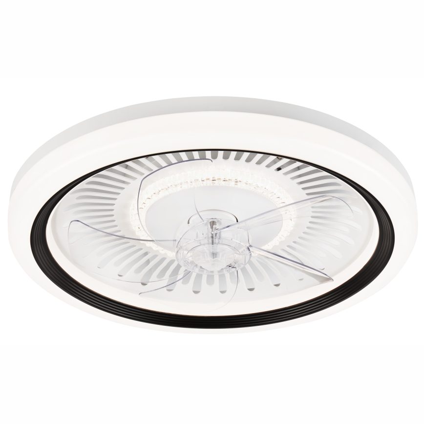 Dimmbare LED-Deckenleuchte mit Ventilator GEMMA LED/37W/230V weiß + Fernbedienung