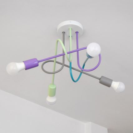 LED Deckenleuchte OXFORD 4xE27/10W/230V