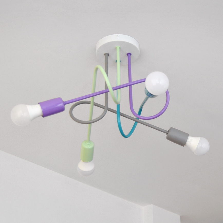 LED Deckenleuchte OXFORD 4xE27/10W/230V